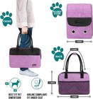Petami Dog Purse Carrier For Small Dogs  Airline Approved Soft Sided Pet Carrier