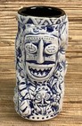 Call To Adventure Tiki Mug By Lost Temple Traders White Blue Tiki Bar New In Box