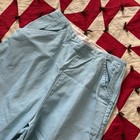 Vintage Women   s Side Zip Shorts 50s 60s Blue Cute Knee Knocker