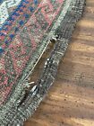 Antique Early 40 X 66 Rug Great Earth Tones Estate Item