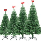 4 5 6 7ft Artificial Green Christmas Tree Decoration Holiday Festival Xmas New