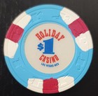 Vintage Holiday Casino Las Vegas  1 Casino Chip