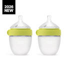 Silicone Baby Bottle Gen 2     2026 Release  5oz      True Slow-flow Nipple For Newb
