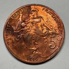 1916 France 5 Centimes - Coin  c-002