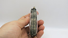 Thao Wessuwan Pendant Thai Buddha Amulet Protection Wealth Vintage Silver Case