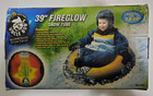 Uncle Bob s 39  Fireglow Snow Tube  Inflatable Winter Sled Aw-4102