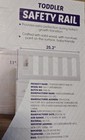 Salcod Toddler Guardrail Delta Crib White Rail Crib Wood Toddler Bed Rail