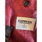 Express Photographer Fitted Blazer Sport Coat Gray Mens 36 Short 2 Button Jacket