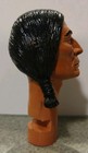 1960 s-70 s Auth orig Marx Johnny West Chief Cherokee Head Burnt Orange  1