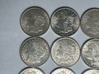 Lot Of 20 Morgan Silver Dollar Coins Dated 1921 All Au Bu Grades Full Roll 