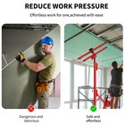 150lbs Drywall Lift 11ft Heavy Duty Drywall Panel Lifter   4-9 5 Ft Adjustable