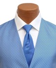 Men s After Six Cornflower Blue Tuxedo Vest   Tie Free Shipping Big   Tall Sizes