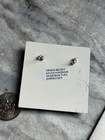 Virginia Becenti Navajo Handmade Sterling Silver Kingman Turquoise Stud Earrings