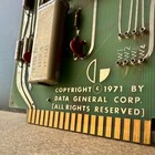 Data General Quad Multiplexor Pcb 1971 Vintage Board For Dgc Minicomputer