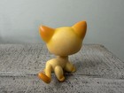 Vintage Lps  339 Yellow Short Hair Cat  Blue Eyes Hasbro 2005 Authentic