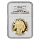 2007-w  50 Gold Buffalo Ngc Pf70ucam American Bullion Ultra Cameo Proof 1oz Coin