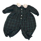 Bt Kids Christmas Dress   One Piece Snap Baby Size 6 - 9 Months Long Sleeve