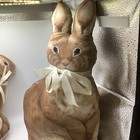 Vintage Rabbit Shaped 3-d Decorative Pillows Set Of 2 Nursery
