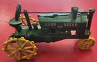 X2 Vintage Cast Iron Antique John Deere Op Farm Tractor Toy  price Per 