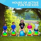 Hopping Ball For Kids  Teens   Adults - Fun Bouncy Ball With Handle  Durable And