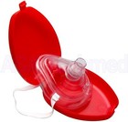 Cpr Mask With One-way Valve - First Aid Face Shield - With Bonus Pocket Cpr Mask