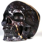 5 0  Chicken Bloodstone  carved Crystal Skull  Realistic  Crystal Healing