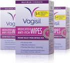Anti-itch Medicated Feminine Intimate Wipes For Women  Maximum Strength  Gyne   