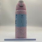 Owala Freesip Sugar Plum Fairy 32 Oz Water Bottle Holiday Collection Pink