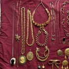 Vintage Signed Costume Jewelry Lot     Monet  Joan Rivers  Lisner  Cellini  Avon  