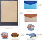 Felt Board Bible Story Set For Toddlers - 2 Pack Flannel Storytelling Kit Featur