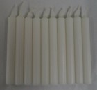 Wholesale Lot 50 Mini 4  Chime Spell Candles - Black White Pink Orange Green