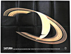     1981-7 July The Solar System Map National Geographic Poster School - A3