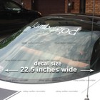 Large Lamb Of God Decal Sticker Rock Metal 