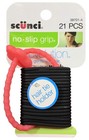 Scunci No-slip Grip Gel Evolution Ponytailers With Holder 21-pieces Pe