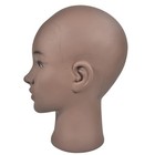 Bald Female Training Head Cosmetology Mannequin Head For Wigs Making And Disp   
