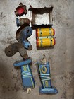 1960s Daiya Japan Tin Space Conqueror Robot Parts W  Backpack