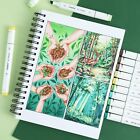 Ohuhu120 100 80 60 Colors Dual Tips Art Sketch Twin Marker Pens Highlighters bag