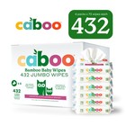216 Count Bamboo Baby Wipes Sensitive Skin Eco Friendly Travel Packs