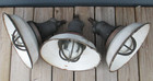 Lot Of 3 Vintage Industrial Killark Explosion Proof Lights Porcelain Shade