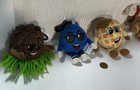 5 Scented Plush Clip On Scratch sniff Whiffer Sniffers-coconut Waffle Milkshake 