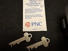 Vintage Diebold Safe Deposit Box Lock For Box 1947 With Customer Keys