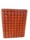 Stampin  Up   dotted  Wood Mounted Rubber Stamp Background Geometric