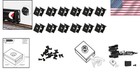6 Pairs Ho Scale 1 87 Coupler Box Lids With Screws For Freight Car Trains