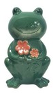 New Latex Rubber Mold Concrete Statuary Frog With Flowers 4 3    W X 4 5   d X 9   h