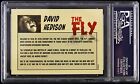 2014 David Hedison The Fly Signed Trading Card  psa dna Slabbed 