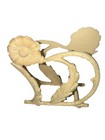 Vtg Retro Kitschy Lapin Brand Ivory Daisy Plastic Napkin Holder Made Usa  464