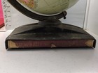 Vintage 1949 Rand Mcnally Atlas W 12 In Art Deco Replogle Metal Base World Globe