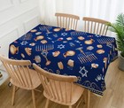 Hafangry Hanukkah Tablecloth Jewish Chanukah Menorah Holiday Decoration Home Din