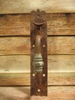 Antique Vintage Iron Thumb Latch Door Handle Hardware Salvage Barn Works