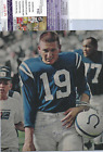 Johnny Unitas Autographed 7x8 Magazine Picture Baltimore Colts Football Jsa